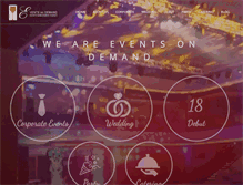 Tablet Screenshot of events-ondemand.com